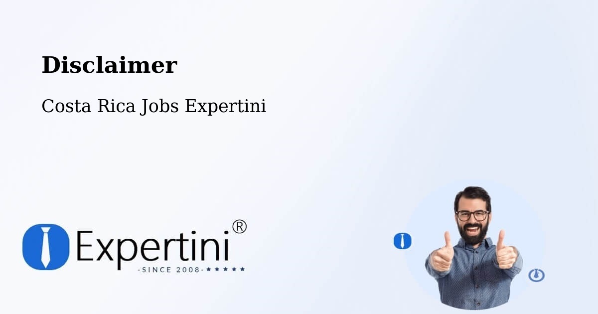 Disclaimer – Sámara - Costa Rica Jobs Expertini